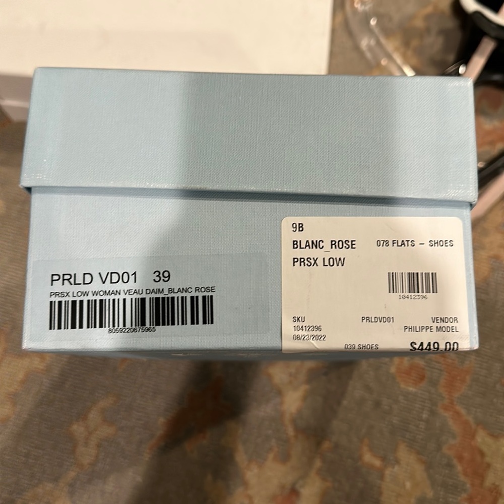 Philippe Model Paris leather sneakers size 39